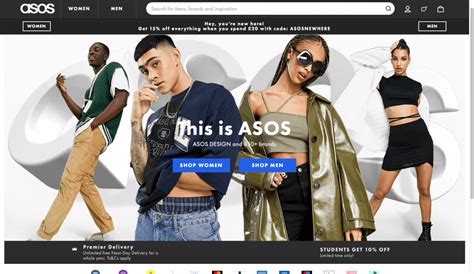 asos official website.